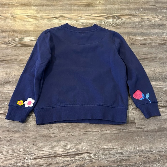 Beautiful Appliqué and Screen Print Bird Sweatshirt - Picture 2 of 2